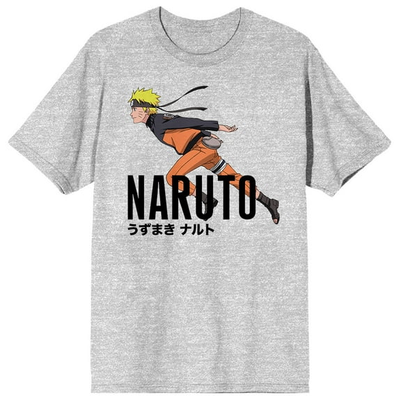 Naruto Anime Cartoon Character Heather Tee -3XL