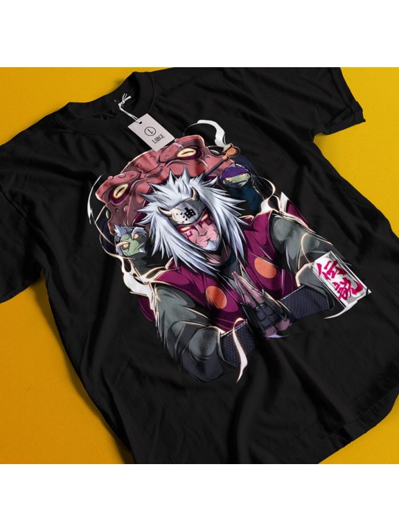 Naruto Anime Manga T-Shirt, Jiraya Sensei Tee Sizes S-5Xl GooGate