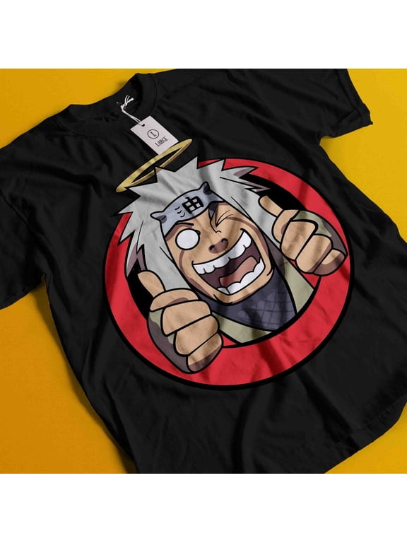 Naruto Anime Manga T-Shirt, Jiraya Sensei Tee Sizes S-5Xl GooGate
