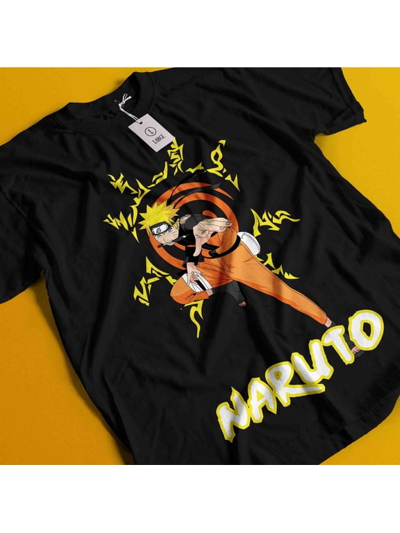 Naruto Anime Manga T-Shirt, Uzumaki Naruto Tee Sizes S-5Xl GooGate