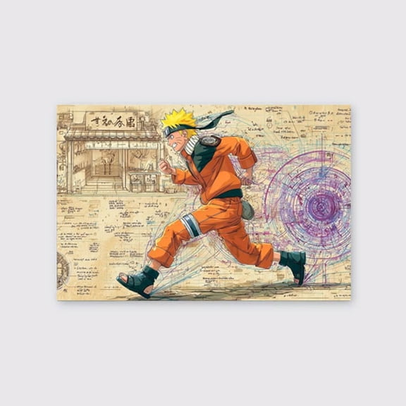 Naruto Anime Poster Bedroom Decor Gift Poster Size 24''x36'' Googate
