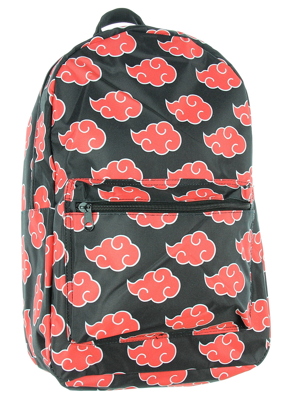 Naruto Backpack Shippuden Akatsuki Red Clouds All Over Print Travel ...