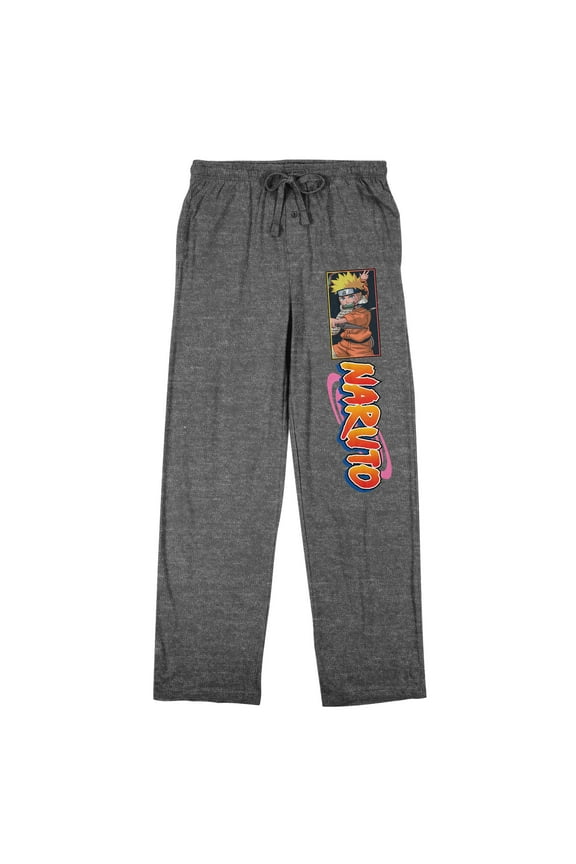 Naruto CLASSIC Black Sleep Pajama Pants - Large