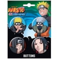 thumbnail image 1 of Naruto Characters 4-Button Set, 1 of 1