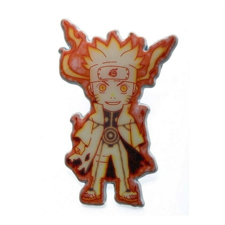 Naruto Chibi Flaming Pin - Officially Licensed Original, The Young Ninja Chibi Flaming Enamel Pin