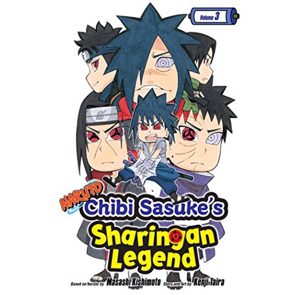 Pre-Owned Naruto: Chibi Sasuke's Sharingan Legend, Vol. 3 (Paperback) 1421597616 9781421597614