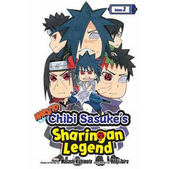 Pre-Owned Naruto: Chibi Sasuke's Sharingan Legend, Vol. 3 (Paperback) 1421597616 9781421597614