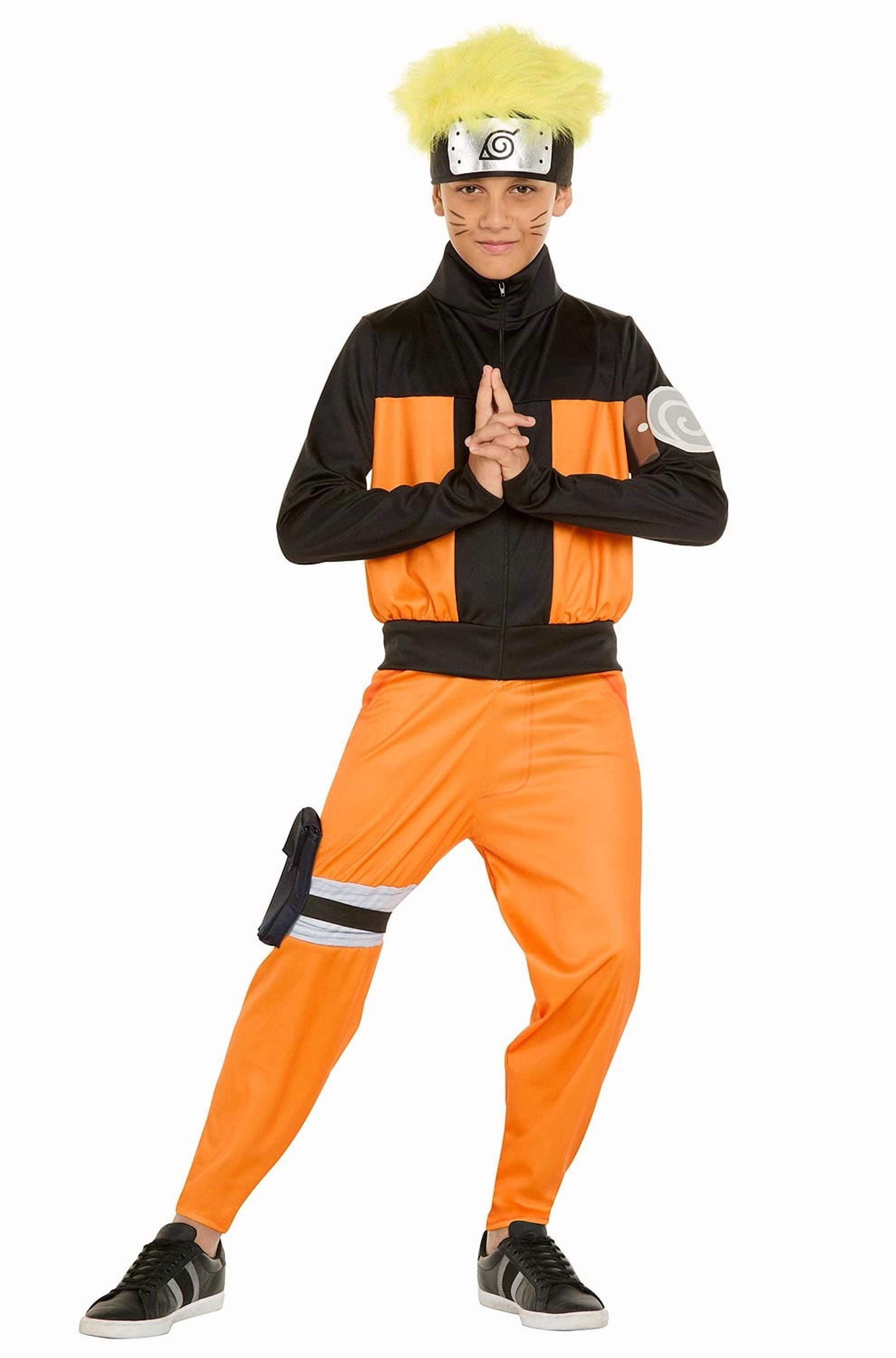 Walmart's Naruto Shippuden Kid's Naruto Costume - Anime Suit