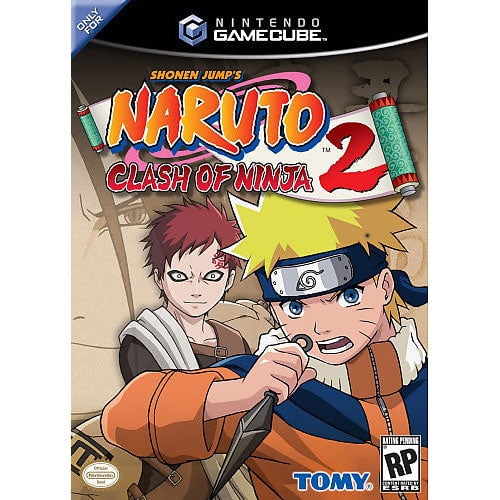 Naruto Clash of Ninja- Nintendo GameCube Game CIB Complete