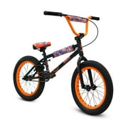 Naruto Classic 18" - Signature Uzumaki Black Bike - Ideal for Ages 7 to 14 Years