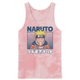 thumbnail image 1 of Naruto Classic Naruto Eating Ramen Crew Neck Sleeveless Light Pink Cloud Wash Men's Tank Top-Small, 1 of 5