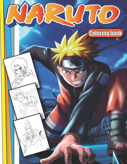 naruto coloring book: Buy naruto coloring book by Color Anime at Low Price  in India | Flipkart.com