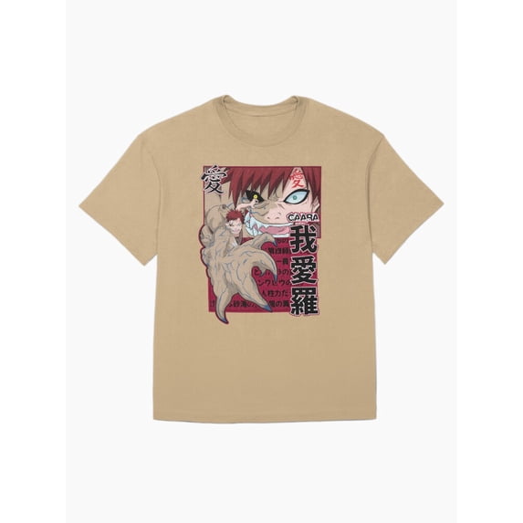 Naruto- Gaara The Sand Demon Who Found Redemption T-Shirt Sizes S-5Xl GooGate