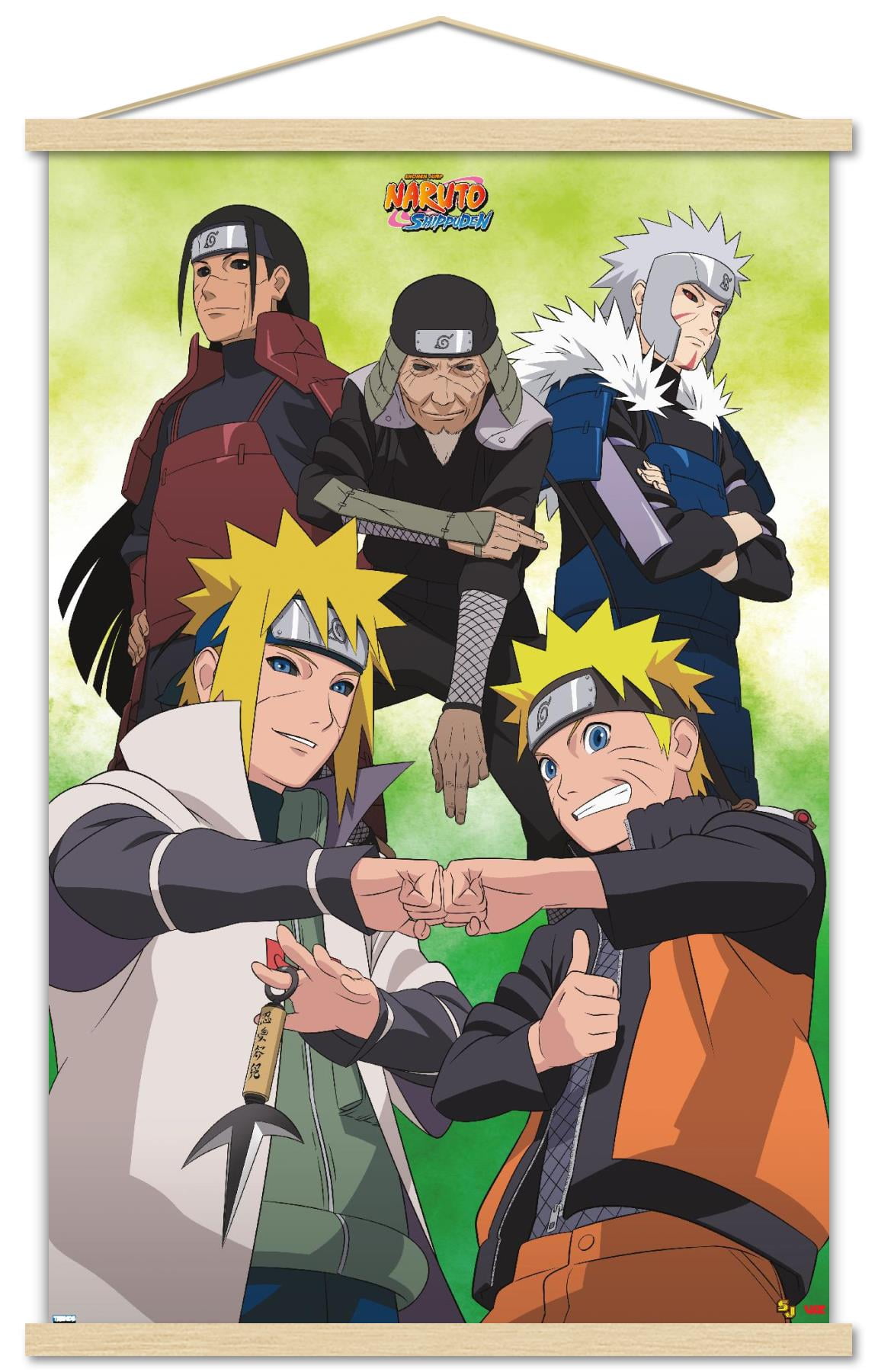 Naruto - Green Wall Poster, 14.725