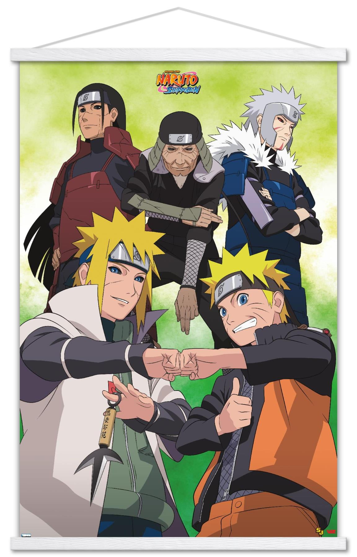 Naruto - Green Wall Poster, 14.725