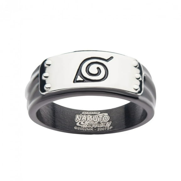 Naruto Head Band Ring-Size 7