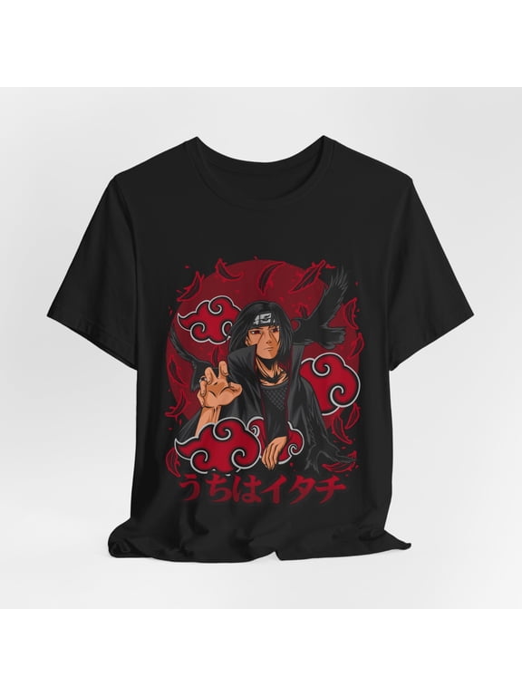 Naruto Itachi Uchiha Anime Manga T-Shirt Sizes S-5Xl GooGate