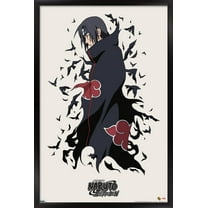 Naruto - Itachi Wall Poster, 14.725" x 22.375", Framed