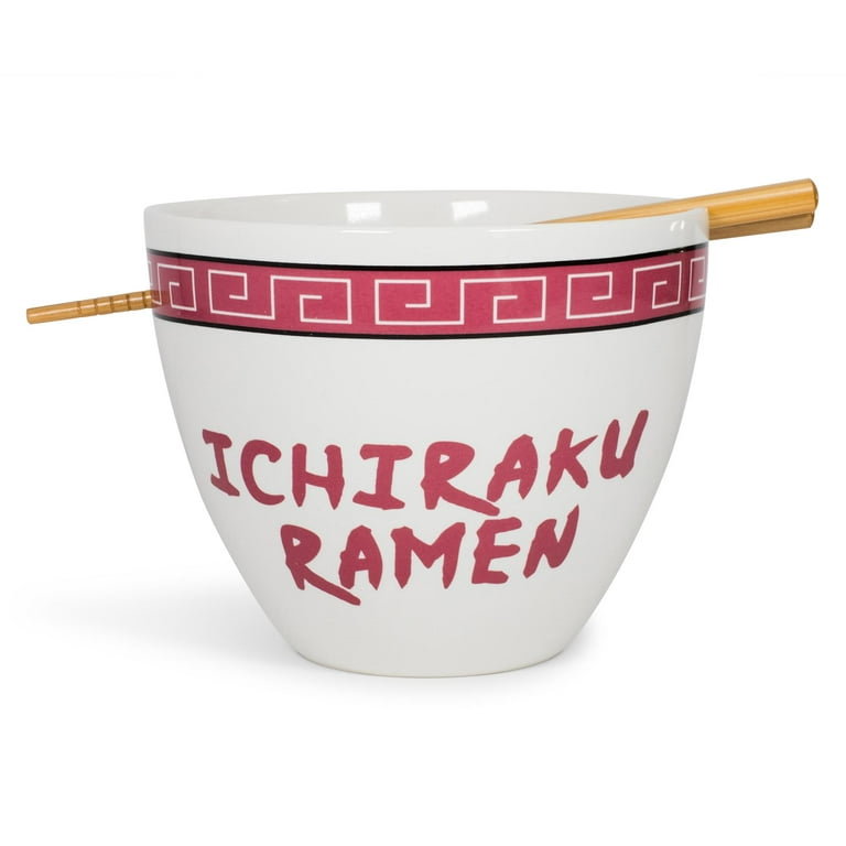 Naruto Japanese Dinnerware Set | 16-Ounce Ramen Bowl and