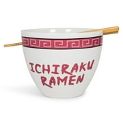 Naruto Japanese Dinnerware Set | 16-Ounce Ramen Bowl and Chopsticks Set