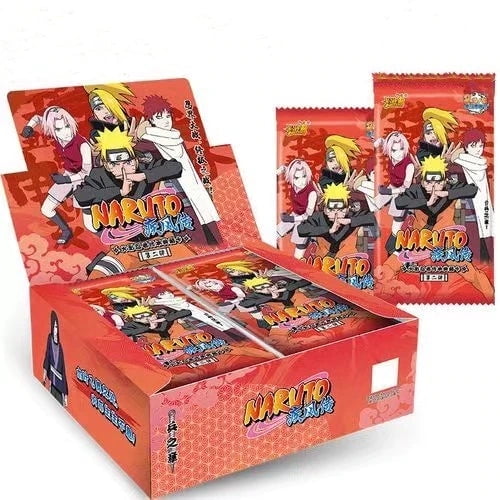 Naruto Kayou Booster Box Tier 2 Wave 2 Official Anime Cards TCG CCG Collectible Playing/Trading Cards Second Bullet 10 Unique Cards, 30 Packs per Box, 5 Cards per Pack (150 Cards per Box)
