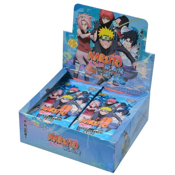 Naruto Kayou Booster Box Tier 2 Wave 3 Official Anime Cards TCG CCG Collectible Playing/Trading Cards Second Bullet 10 Unique Cards, 30 Packs per Box, 5 Cards per Pack (150 Cards per Box)