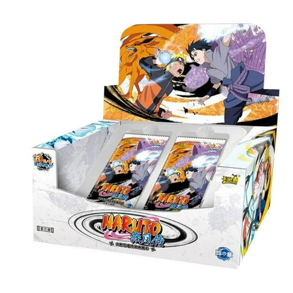Naruto Kayou Booster Box Tier 4 Wave 2 Official Anime Cards TCG CCG Collectable Playing/Trading Cards Second Bullet 10 Unique Cards, 18 Packs per Box, 5 Cards per Pack (90 Cards per Box)