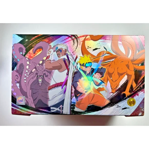 Naruto Kayou Booster Box Tier 4 Wave 3 Official Anime Cards TCG CCG Collectible Playing/Trading Cards Second Bullet 10 Unique Cards, 18 Packs per Box, 5 Cards per Pack (90 Cards per Box) Killer Bee