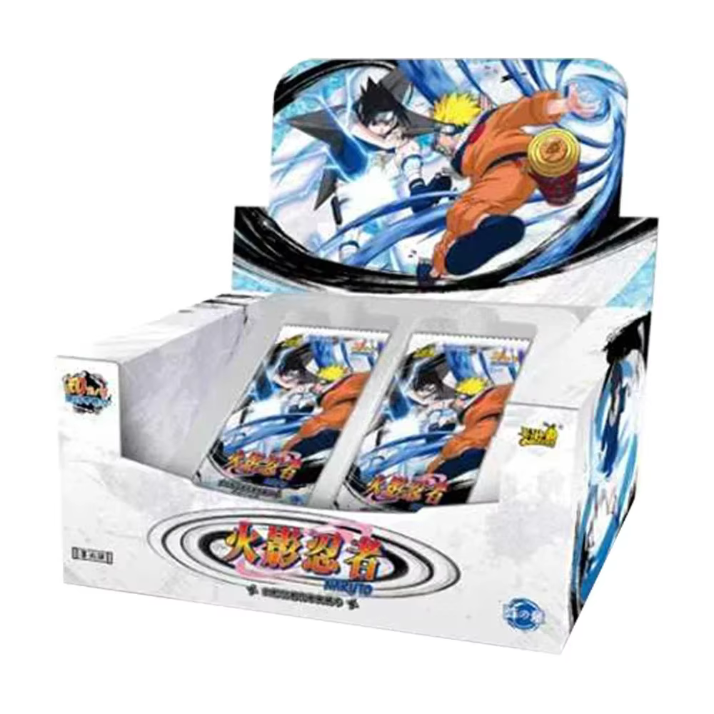 Naruto Kayou Booster Box Tier 4 Wave 6 Official Anime Cards TCG CCG Collectible Playing/Trading Cards Second Bullet 10 Unique Cards, 18 Packs per Box, 5 Cards per Pack (90 Cards per Box)