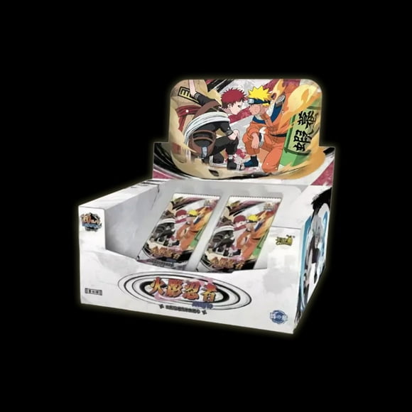 Naruto Kayou Booster Box Tier 4 Wave 7 Official Anime Cards TCG CCG Collectible Playing/Trading Cards Second Bullet 10 Unique Cards, 18 Packs per Box, 5 Cards per Pack (90 Cards per Box)