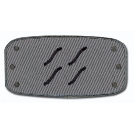 Naruto Mist Village Metal Sign Patch