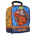 thumbnail image 1 of Naruto Lunch Box Anime Manga Insulated Dual Compartment Kids Lunch Bag Tote, 1 of 6