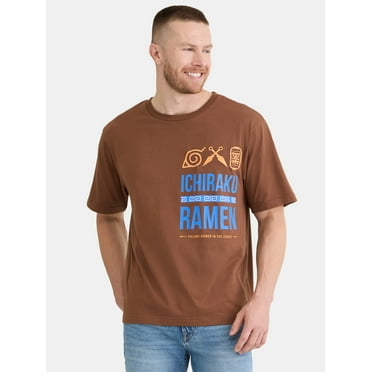 Naruto Men's & Big Men's Drop Shoulder Graphic Tee, Sizes S-3XL