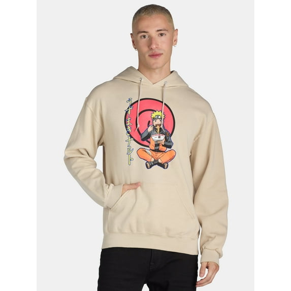Naruto Men's & Big Men's Graphic Hoodie Sweatshirt, Sizes S-3XL