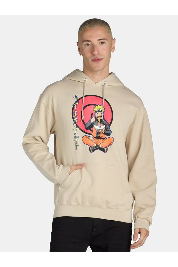 Naruto Men's & Big Men's Graphic Print Hoodie Sweatshirt, Sizes S-3XL