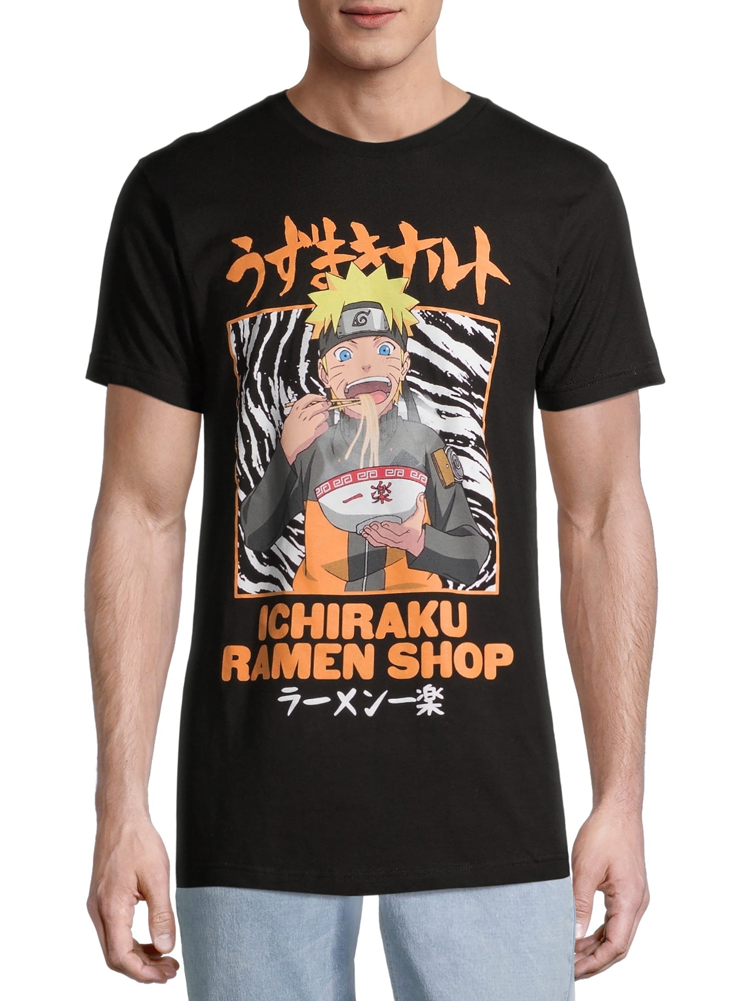 Anime Friends Shirt Deku Luffy Goku Uzumaki Tanjiro Cosplay Unisex Graphic  Tee - Walmart.com