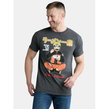 Naruto Men's and Big Men's Graphic Tee with Short Sleeves, Sizes S-3XL