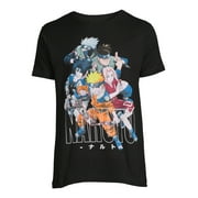 Naruto Men's and Big Men's Graphic Tee with Short Sleeves, Sizes S-3XL