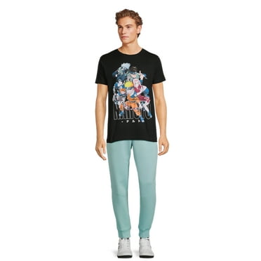 Naruto Men's and Big Men's Graphic Tee with Short Sleeves, Sizes S-3XL