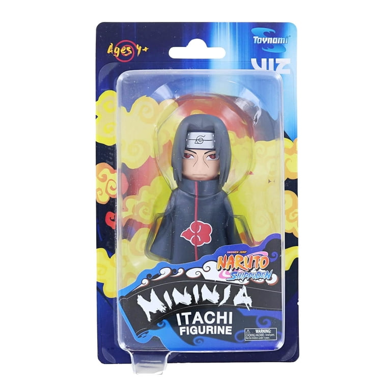 Naruto Mininja Series 1 Itachi Uchiha PVC Figure, 4 Inches