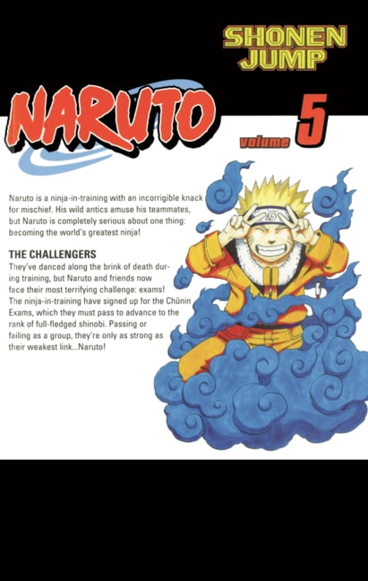 Naruto Naruto, Vol. 5: The Challengers, (Hardcover)