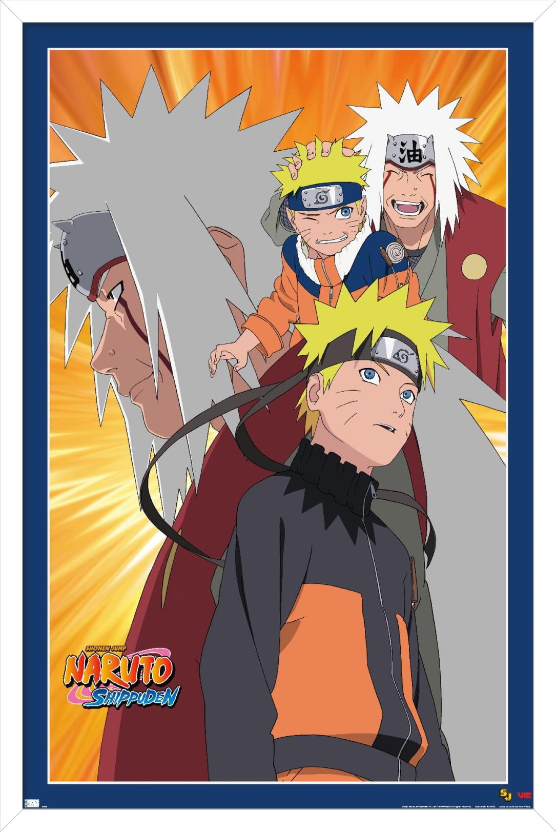 NARUTO SHIPPUDEN Framed print Adults and children