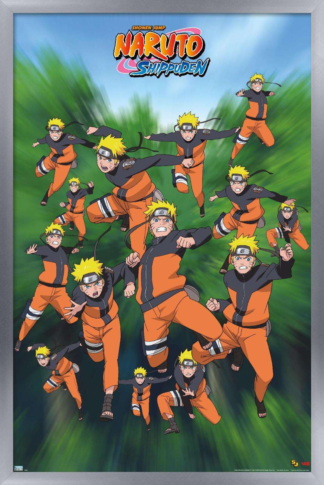Naruto - Poses Wall Poster, 14.725