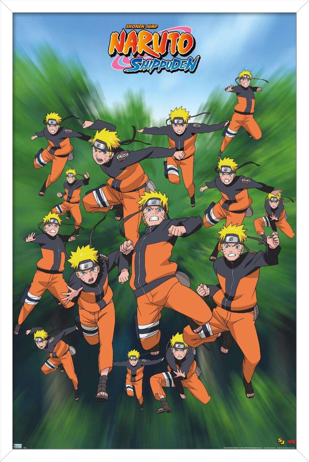 Naruto - Poses Wall Poster, 14.725