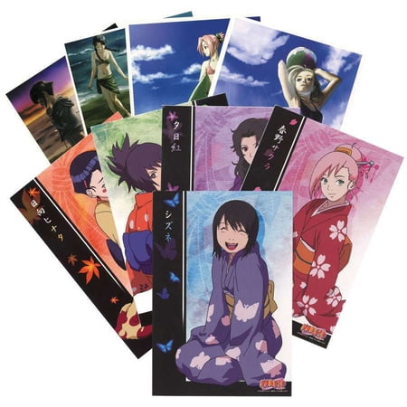 Naruto Postcard Set