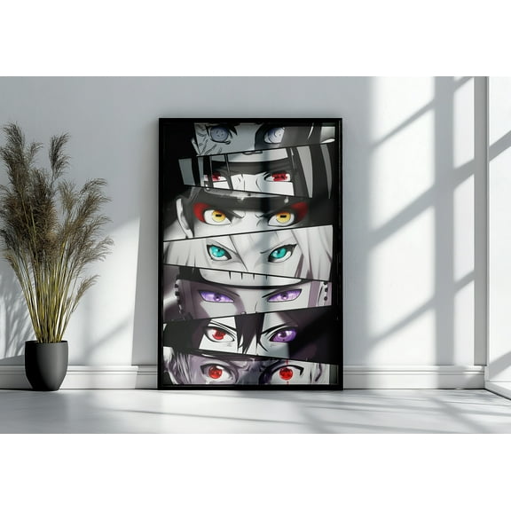 Naruto Poster or Gallery Canvas Wall Art