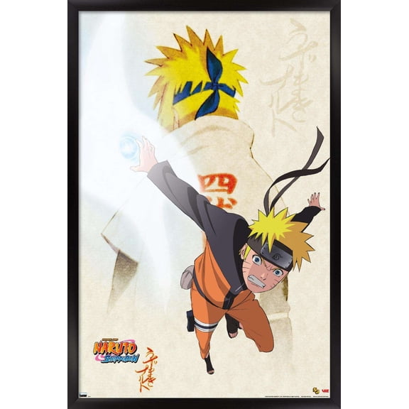 Naruto - Powers Wall Poster, 22.375" x 34", Framed