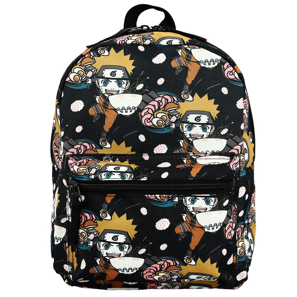 Bioworld Naruto Shippuden Ramen Ichiraku Noodle Bowl Pattern Black Mini Backpack Naruto Ichiraku Ramen Noodle Soup Mini | Mercari main image 4