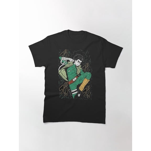 Naruto - Rock Lee The Eternal Rival Of The Green Beast T-Shirt Sizes S-5Xl GooGate