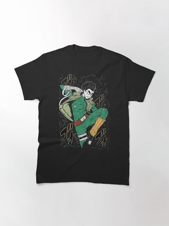 Naruto - Rock Lee The Eternal Rival Of The Green Beast T-Shirt Sizes S-5Xl GooGate